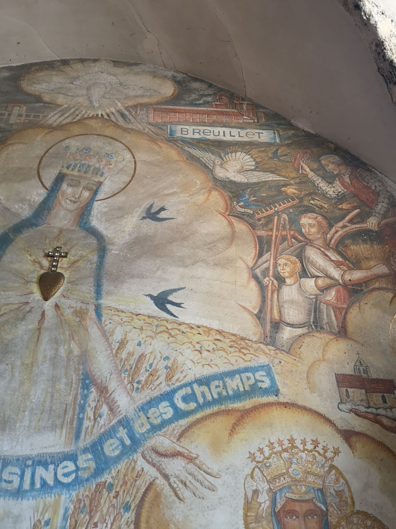 Fresque église de Breuillet 2