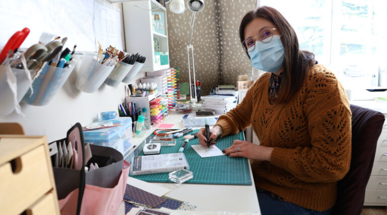 Scrapateliers Nathalie cazaux Rocher