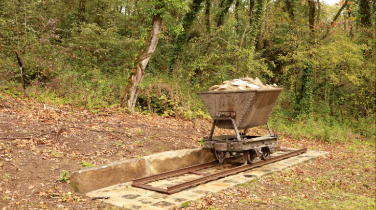 Un wagonnet Decauville à la Butte du Puits. Photo LC - M'Essonne