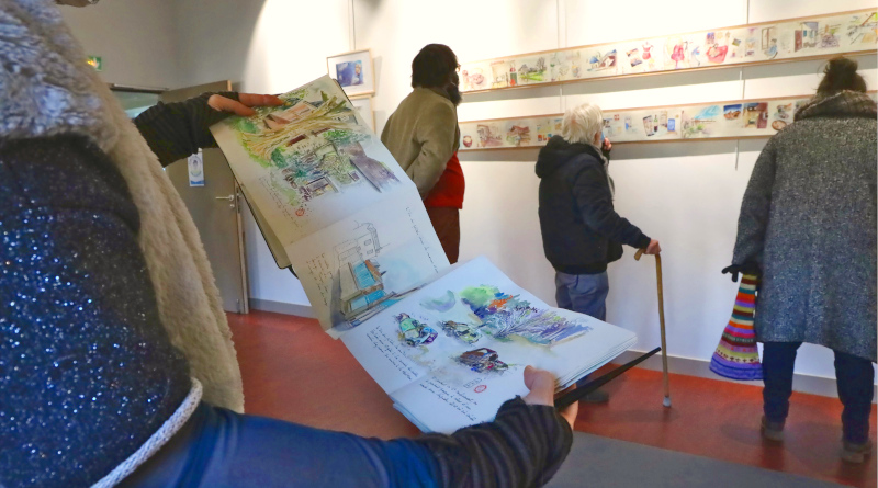 Exposition Élise Robineau -Voyage en soi »