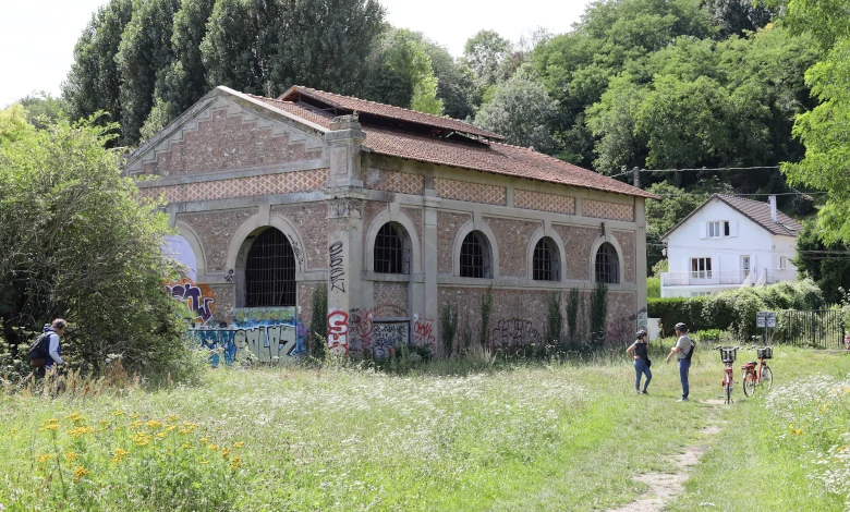 Le site abandonné du port Darblay. Photo MC-M'Essonne