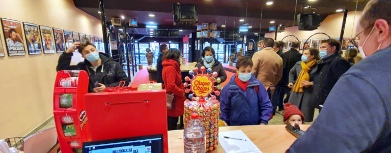 Le cinéma 4 Perray de Sainte-Geneviève-des-Bois a rouvert en décembre 2021. Photo Geci