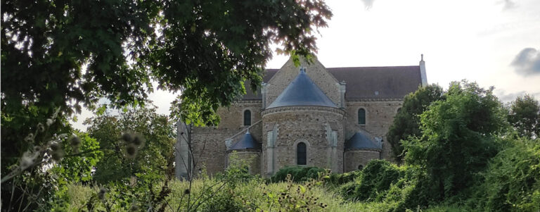La basilique de Longpont-sur-Orge en Essonne par Dominique.