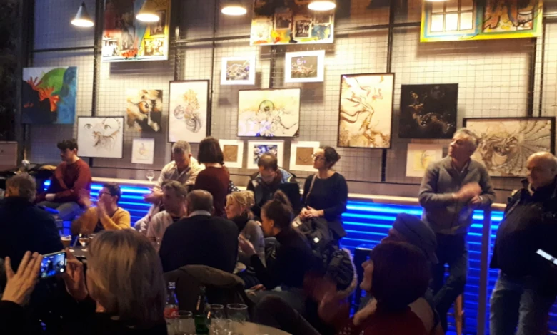 Café concert Le Stock à Mennecy (Essonne).