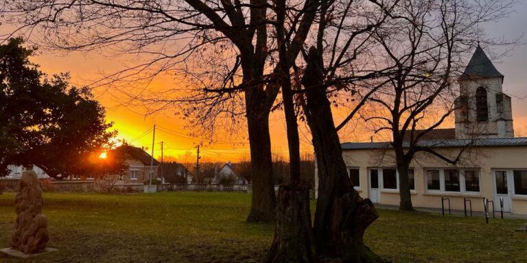 Vue depuis la mairie d'Epinay-sur-Orge (Essonne) par Jo Eterno.