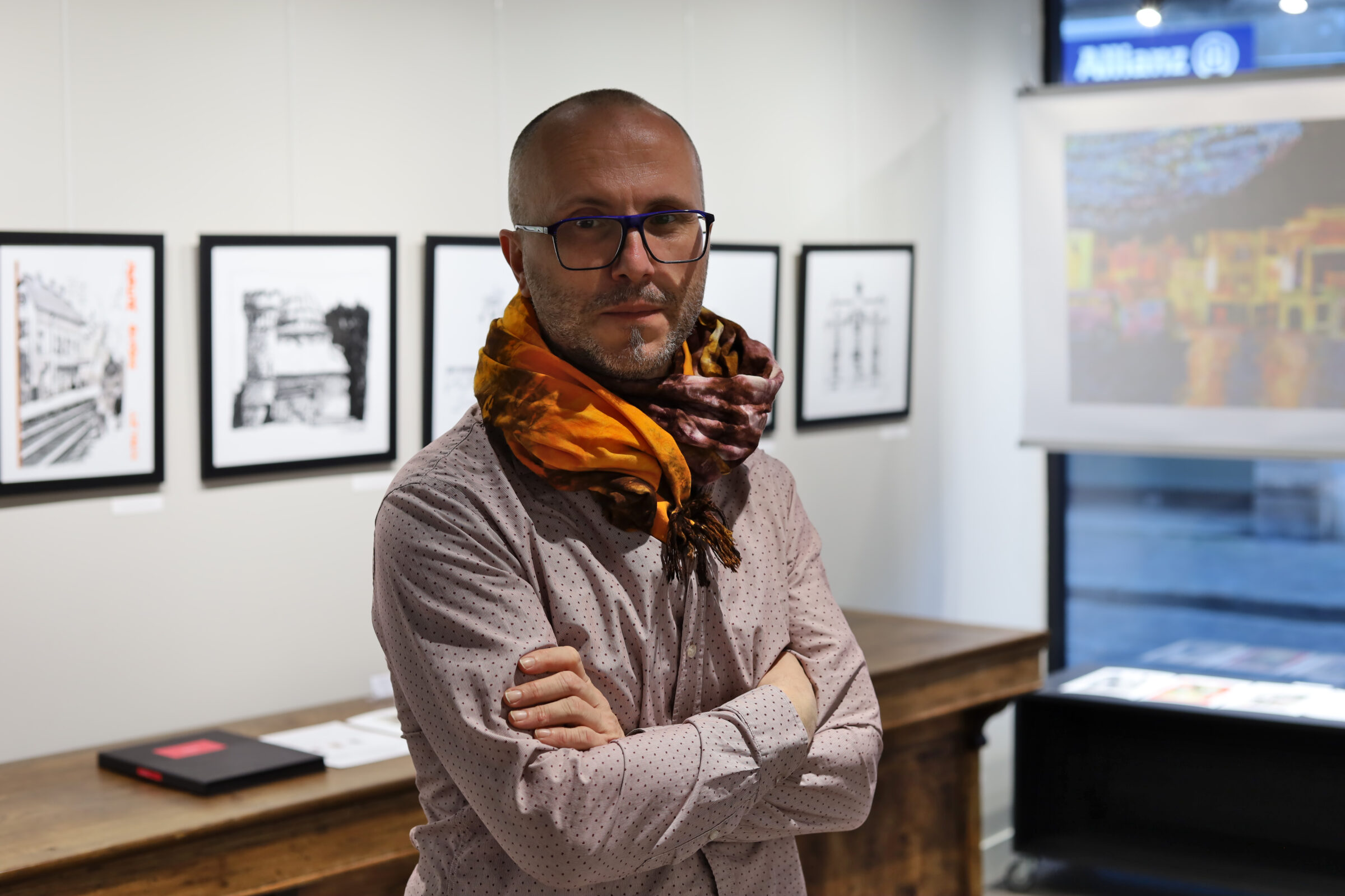 Portrait de Franck Senaud. Photo LC-M'Essonne