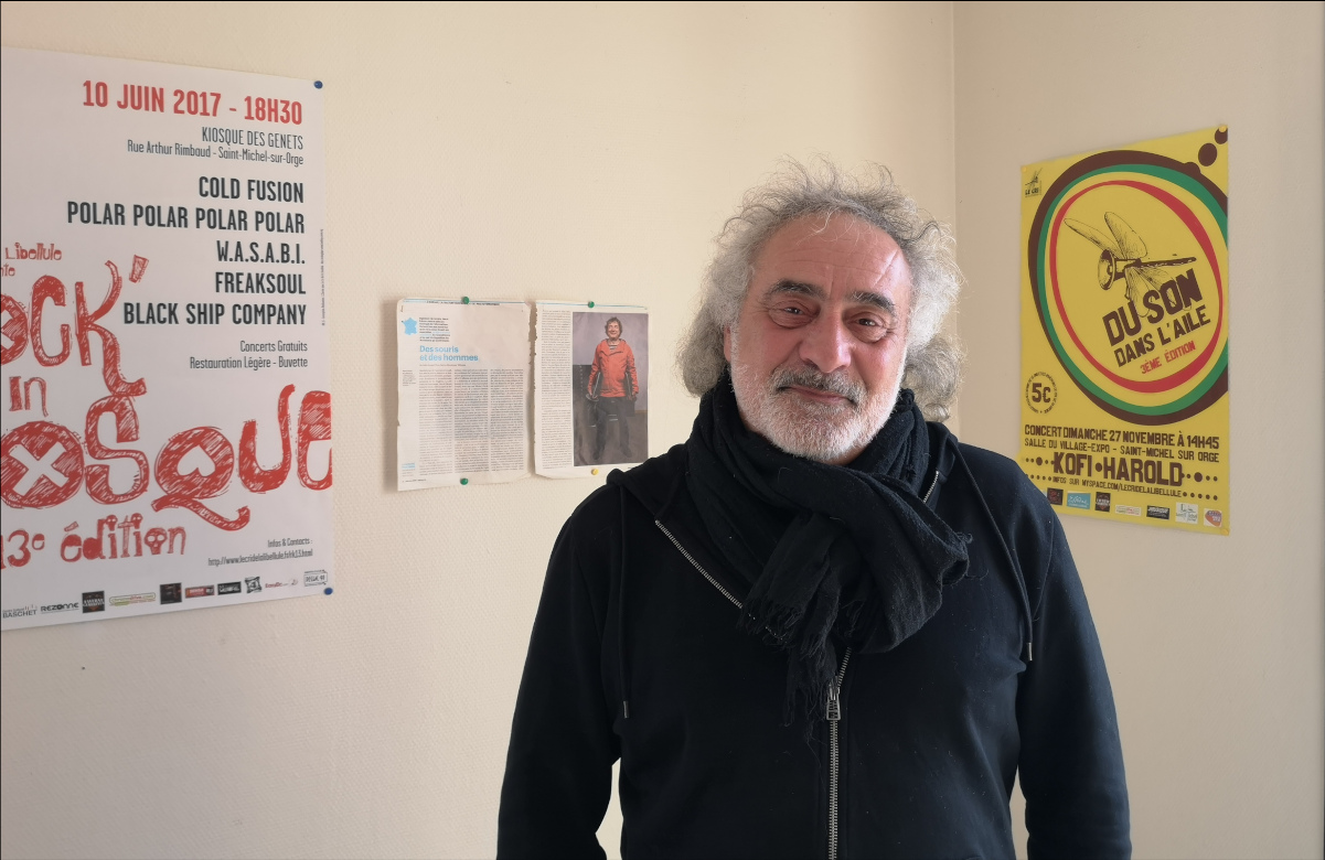 portrait Didier Hais, association Le cri de la libellule