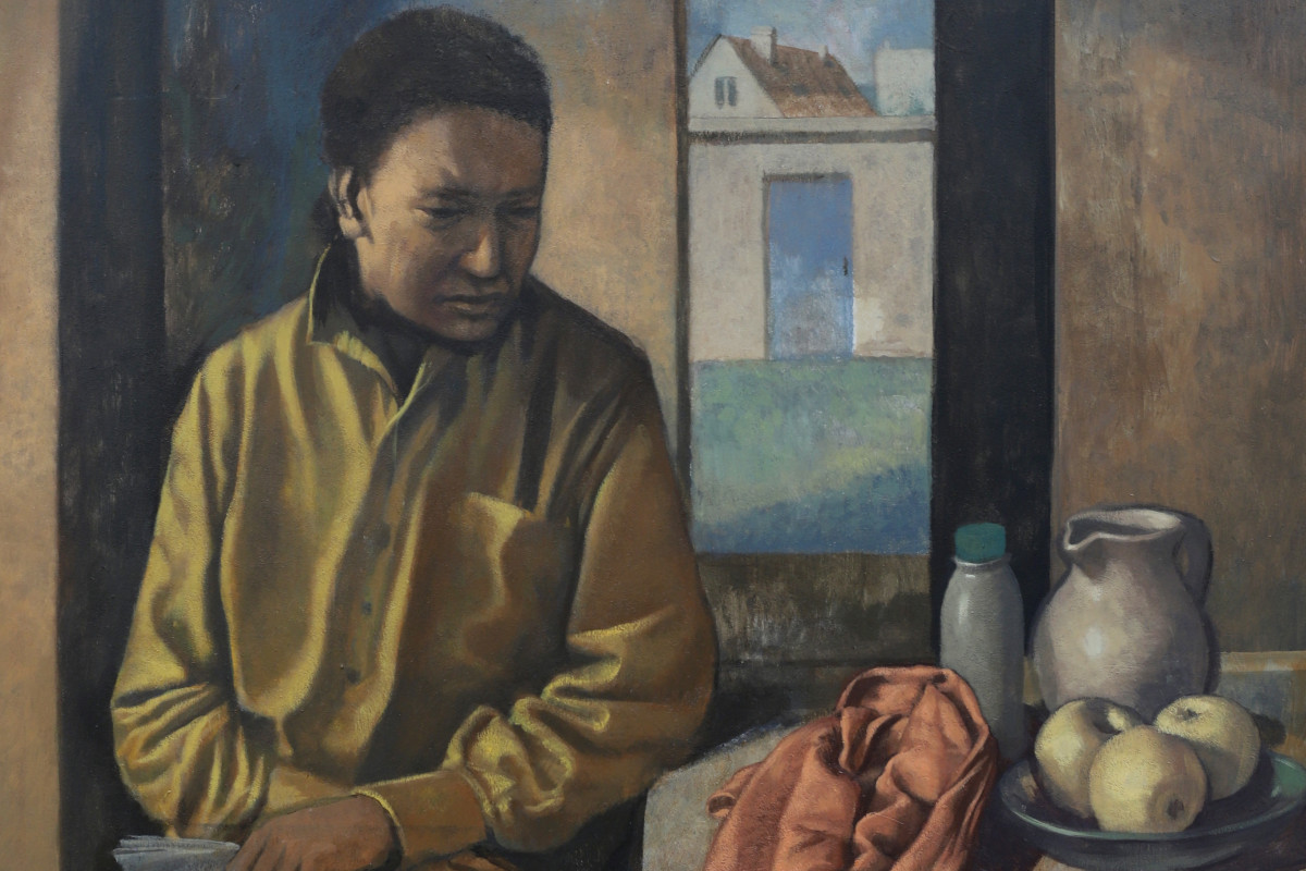 Pierre Sojo, La pensée. Détail de l'oeuvre.