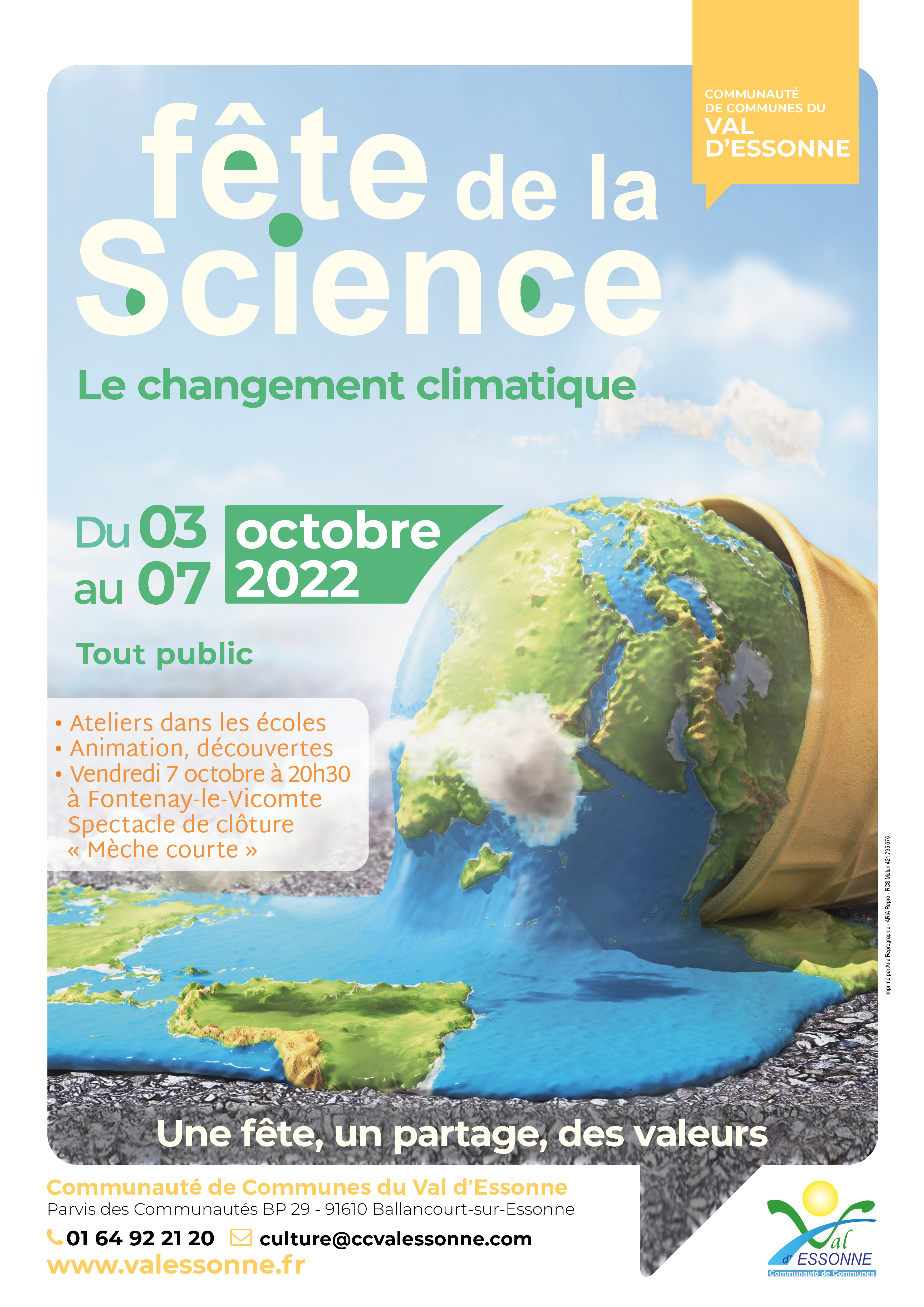 Fëte de la science – Mèche courte – compagnie le vent du Riatt