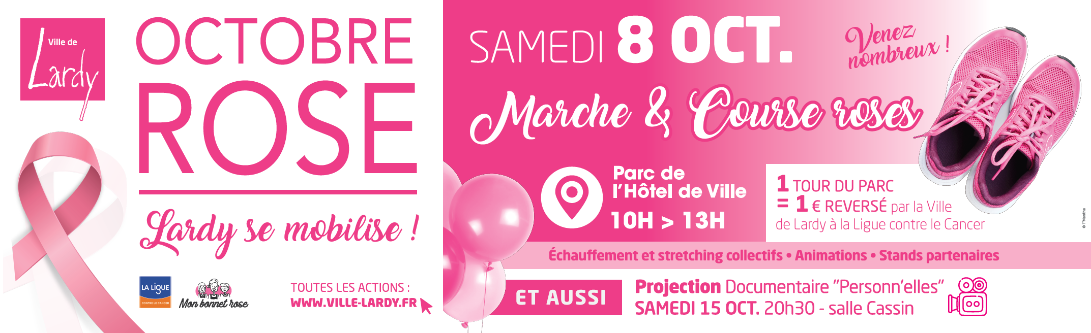 Marche/course pour Octobre Rose