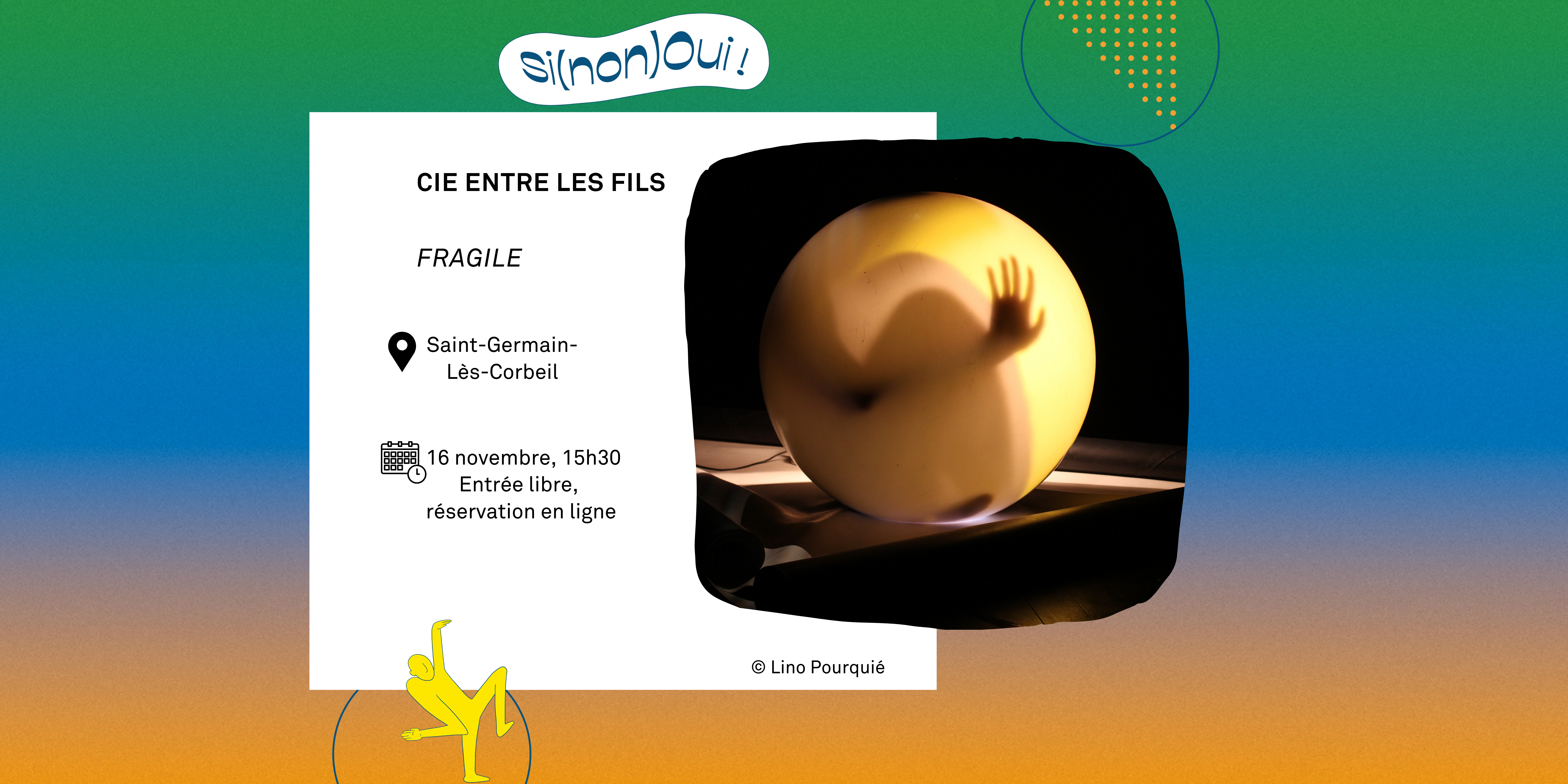 Fragile de la Compagnie Entre les Fils – Si(Non)Oui ! 2022