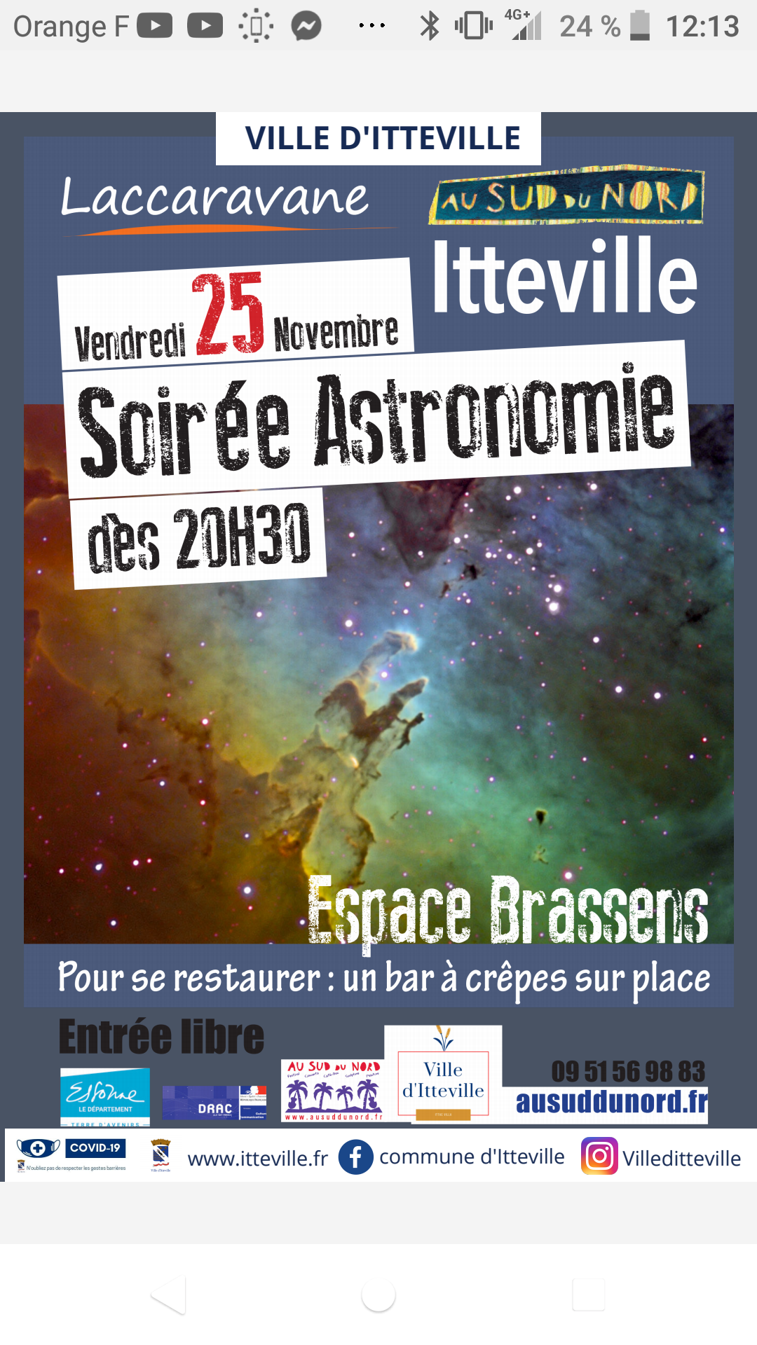 CONF’ÉCOUTE ASTRONOMIE