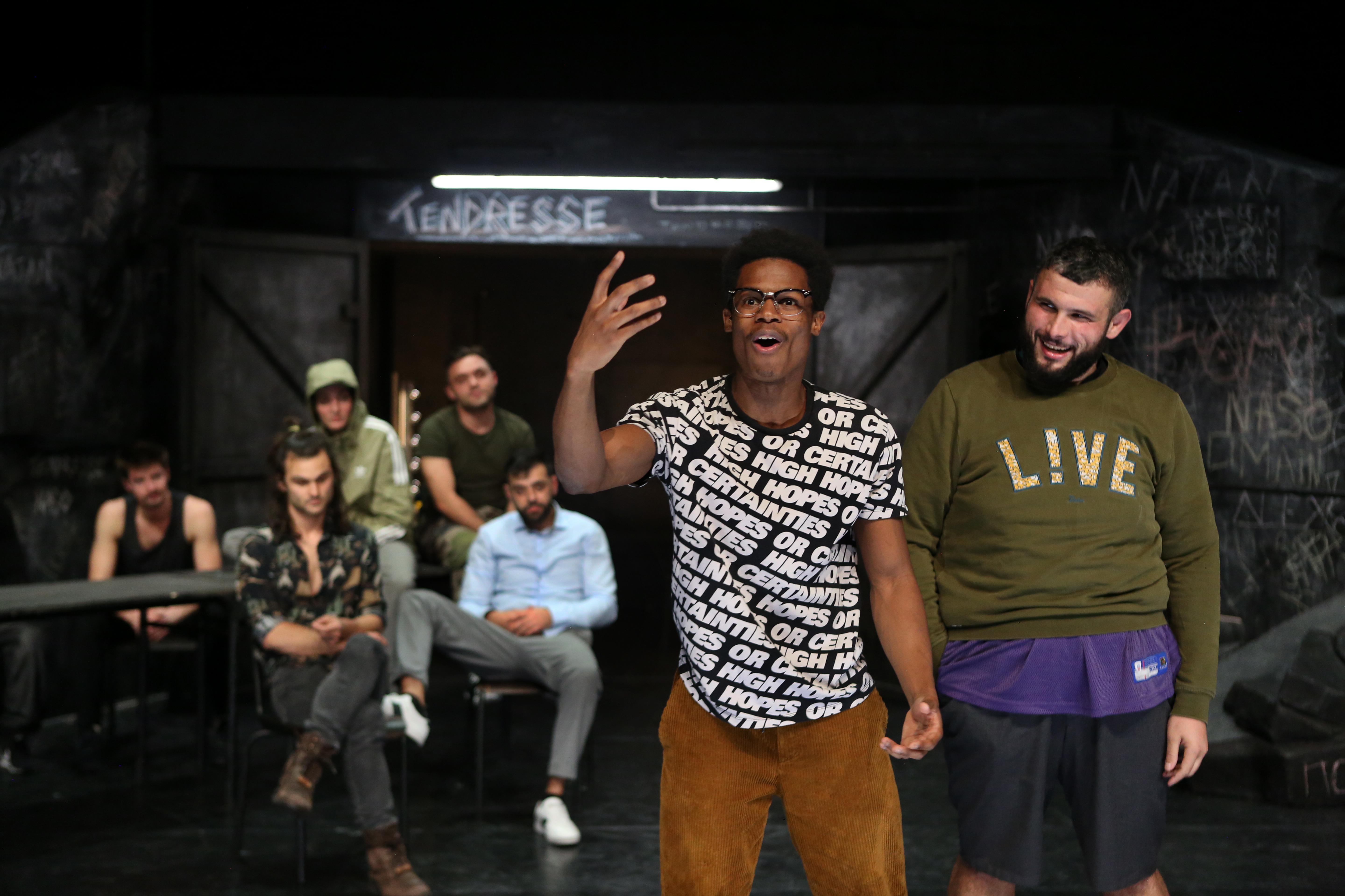 La Tendresse / Compagnie Les Cambrioleurs mise en scène Julie Berès