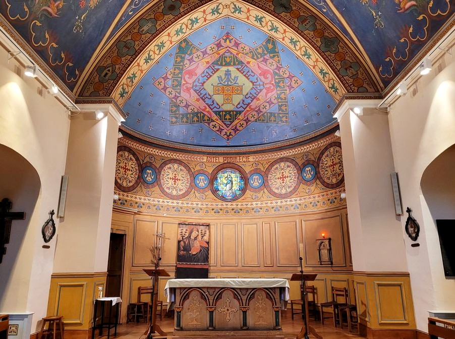 Les décors de l’église de Villiers-le-Bâcle