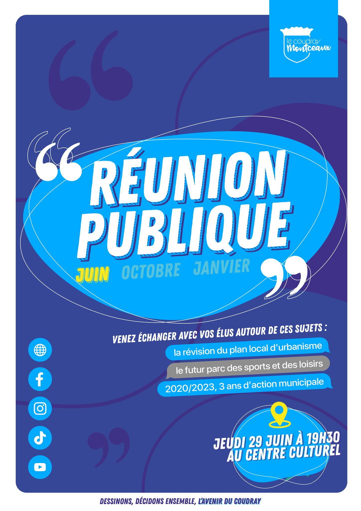 Réunion publique