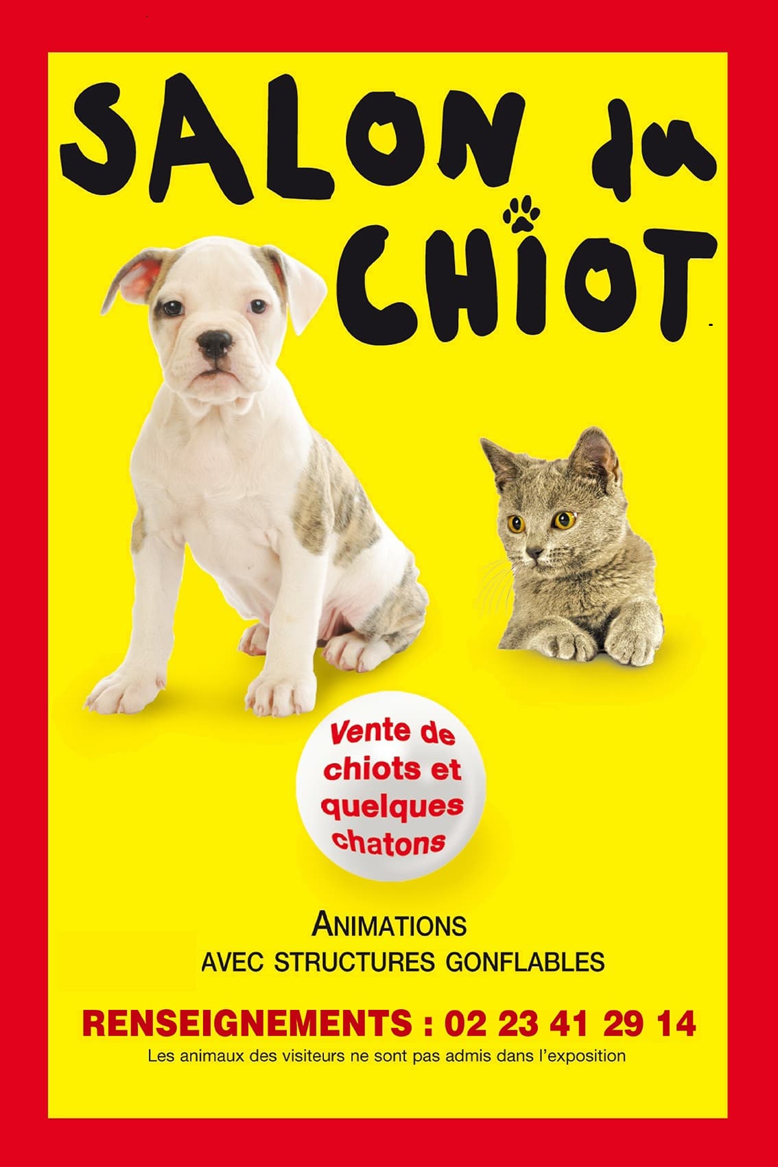 SALON DU CHIOT MILLY LA FORET