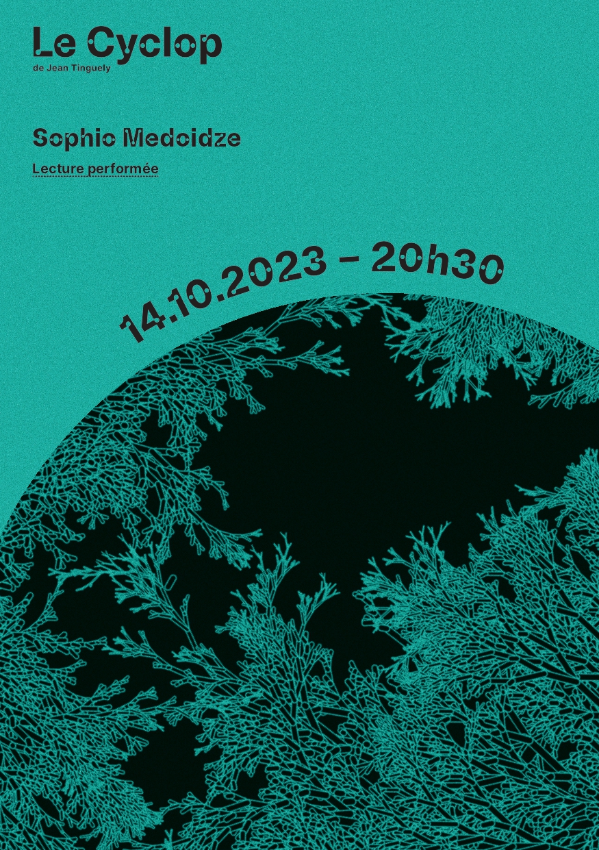 Lecture performée et projection du nouveau film de Sophio Medoidze au Cyclop