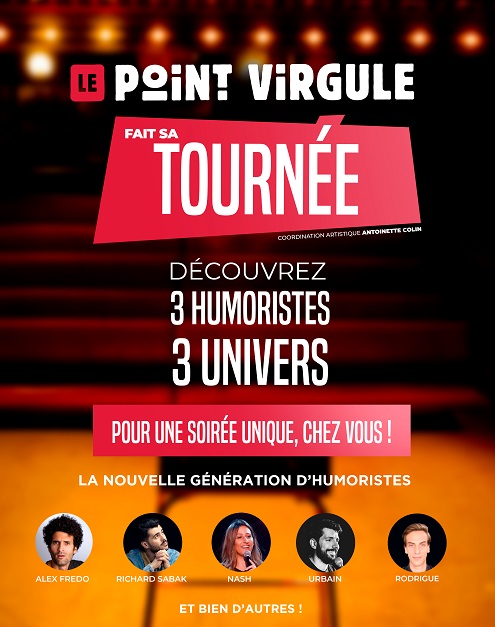 LE POINT VIRGULE FAIT SA TOURNÉE