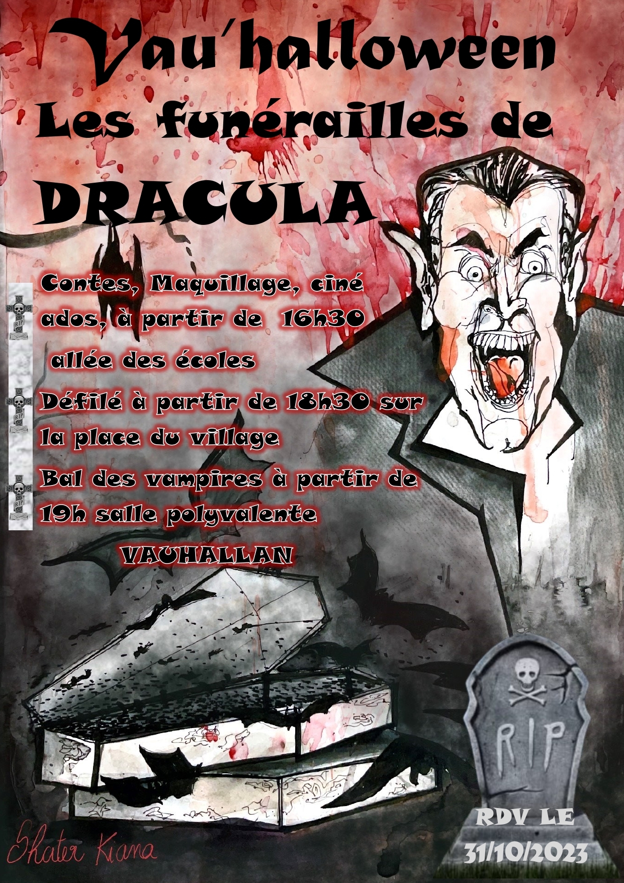 VAU’HALLOWEEN – les funérailles de Dracula