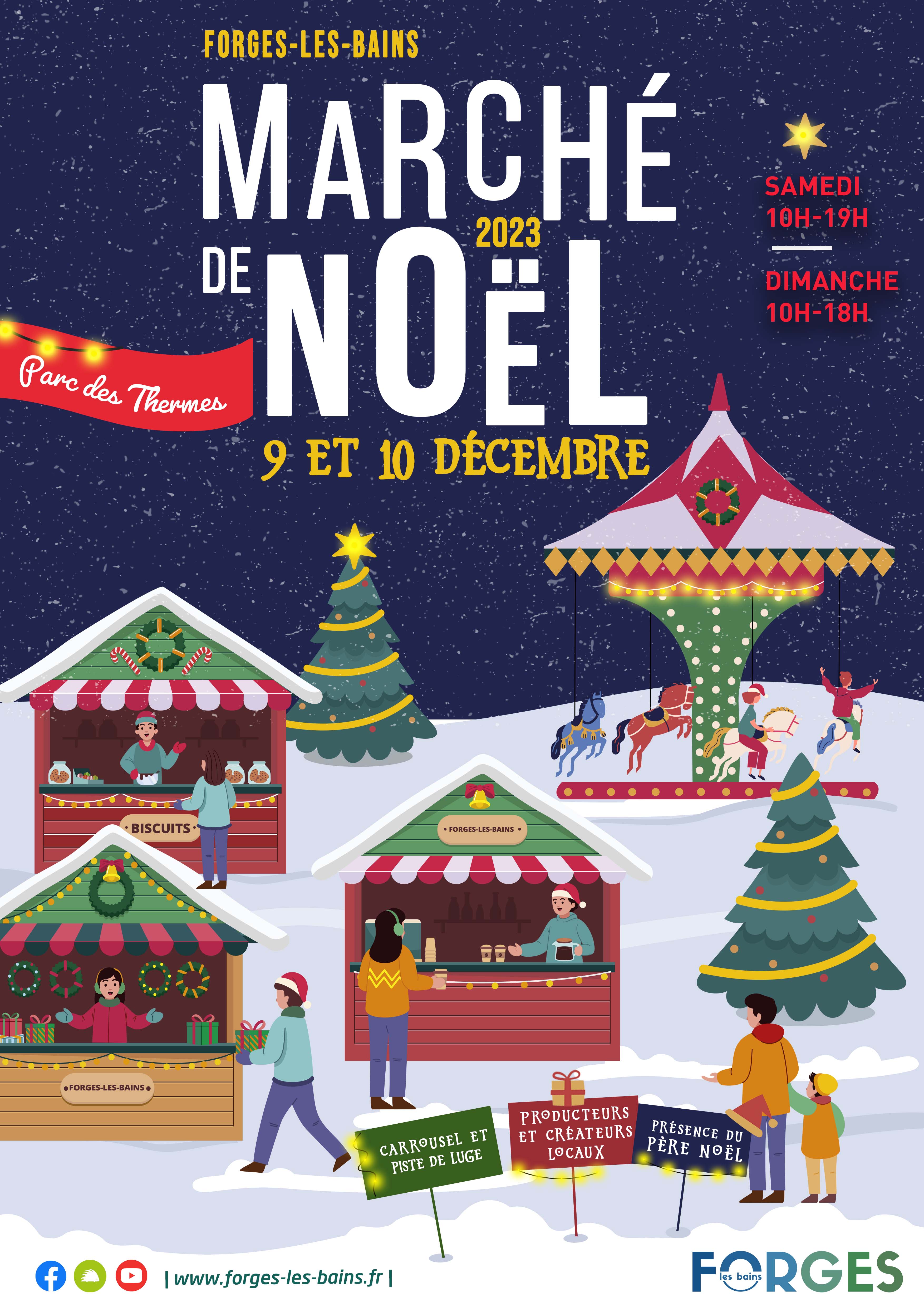 Le Marché de Noël de Forges-les-Bain