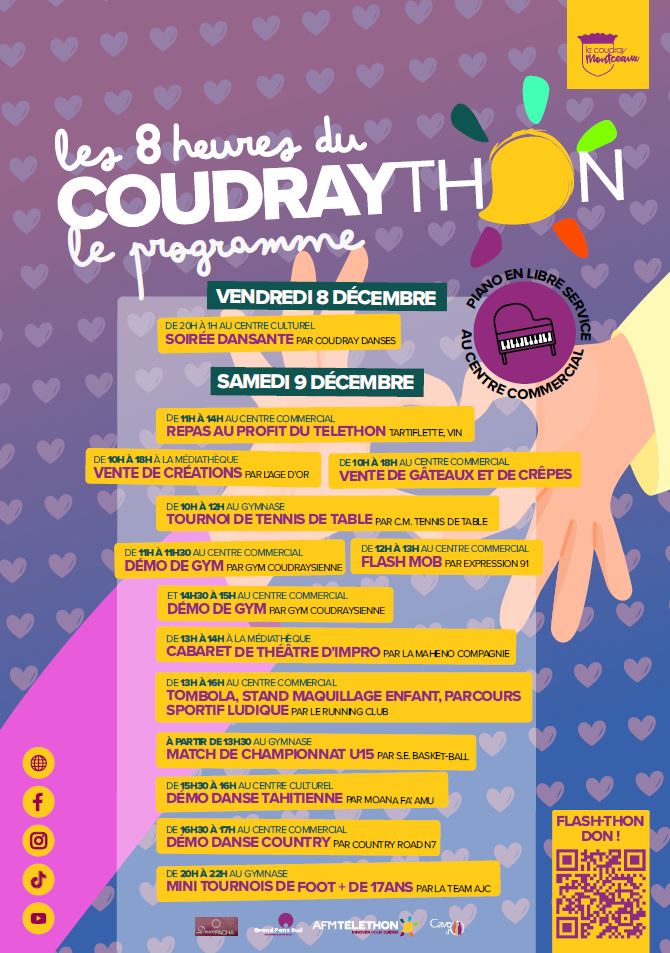 Les 8 heures du Téléthon du Coudray-Montceaux