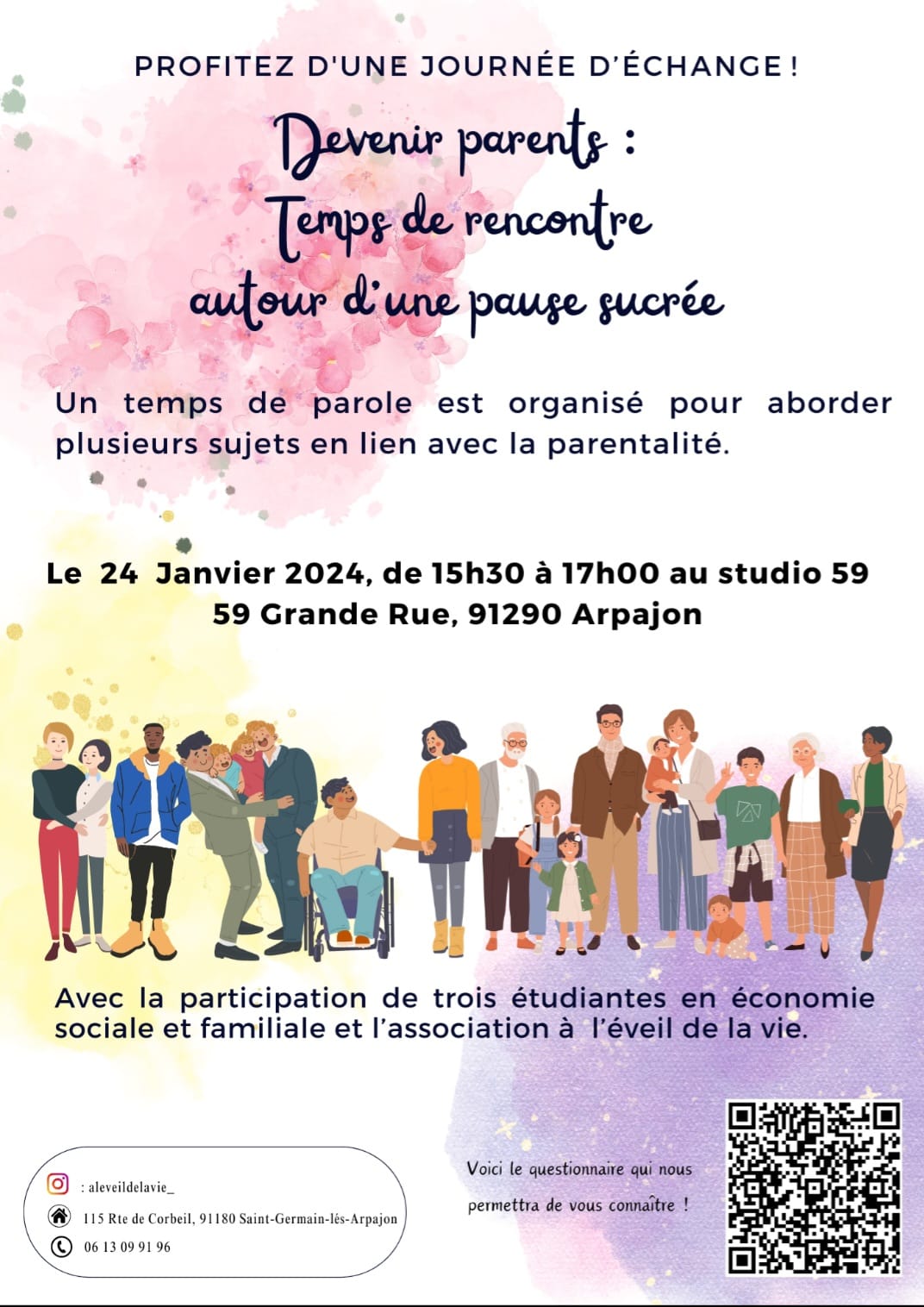 Journée d’échange: devenir parents
