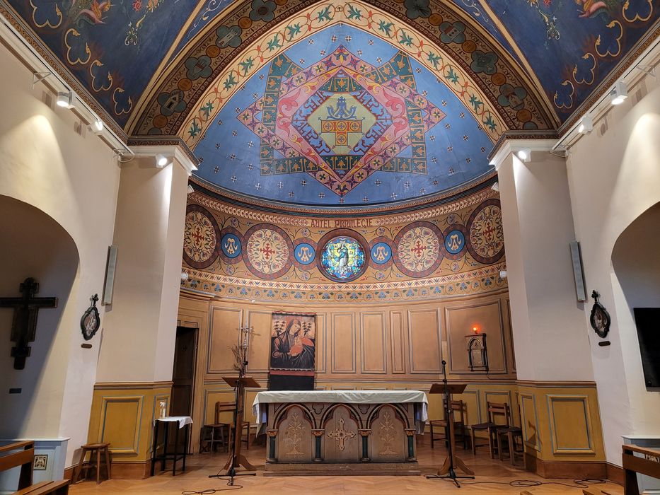 Les décors de l&rsquo;église de Villiers-le-Bâcle