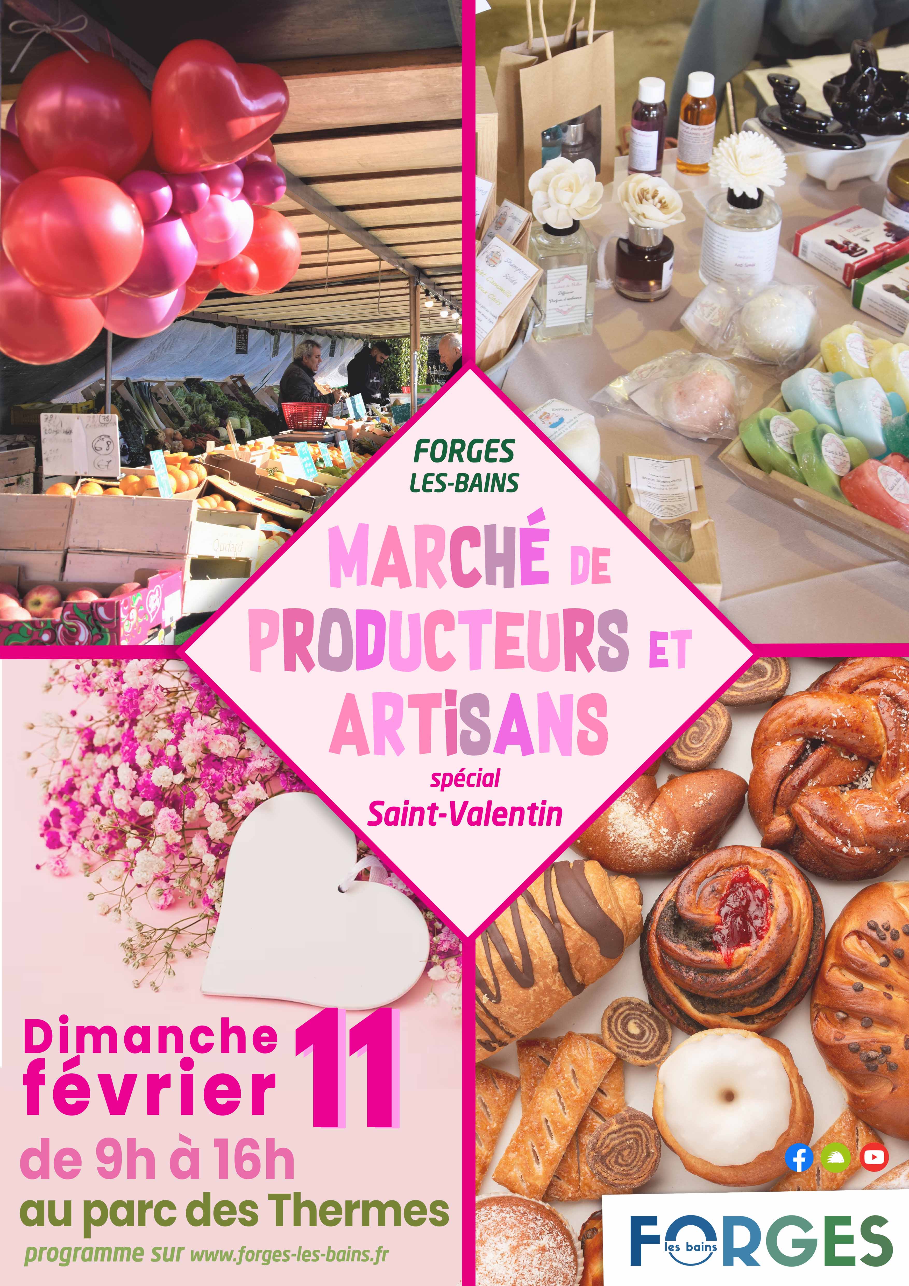 Marché des producteurs spécial “Saint-Valentin”