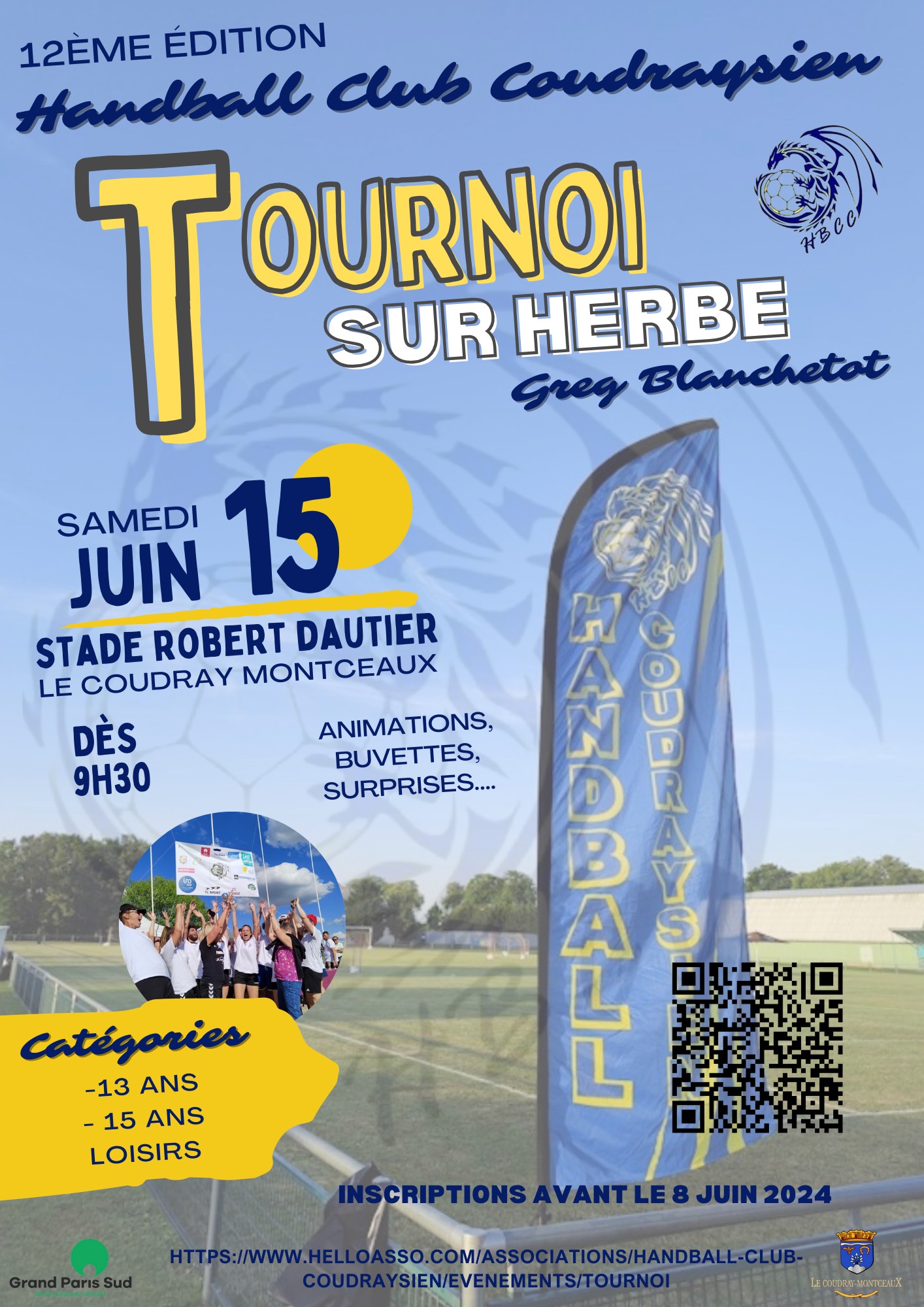 Tournoi de Handball sur herbe