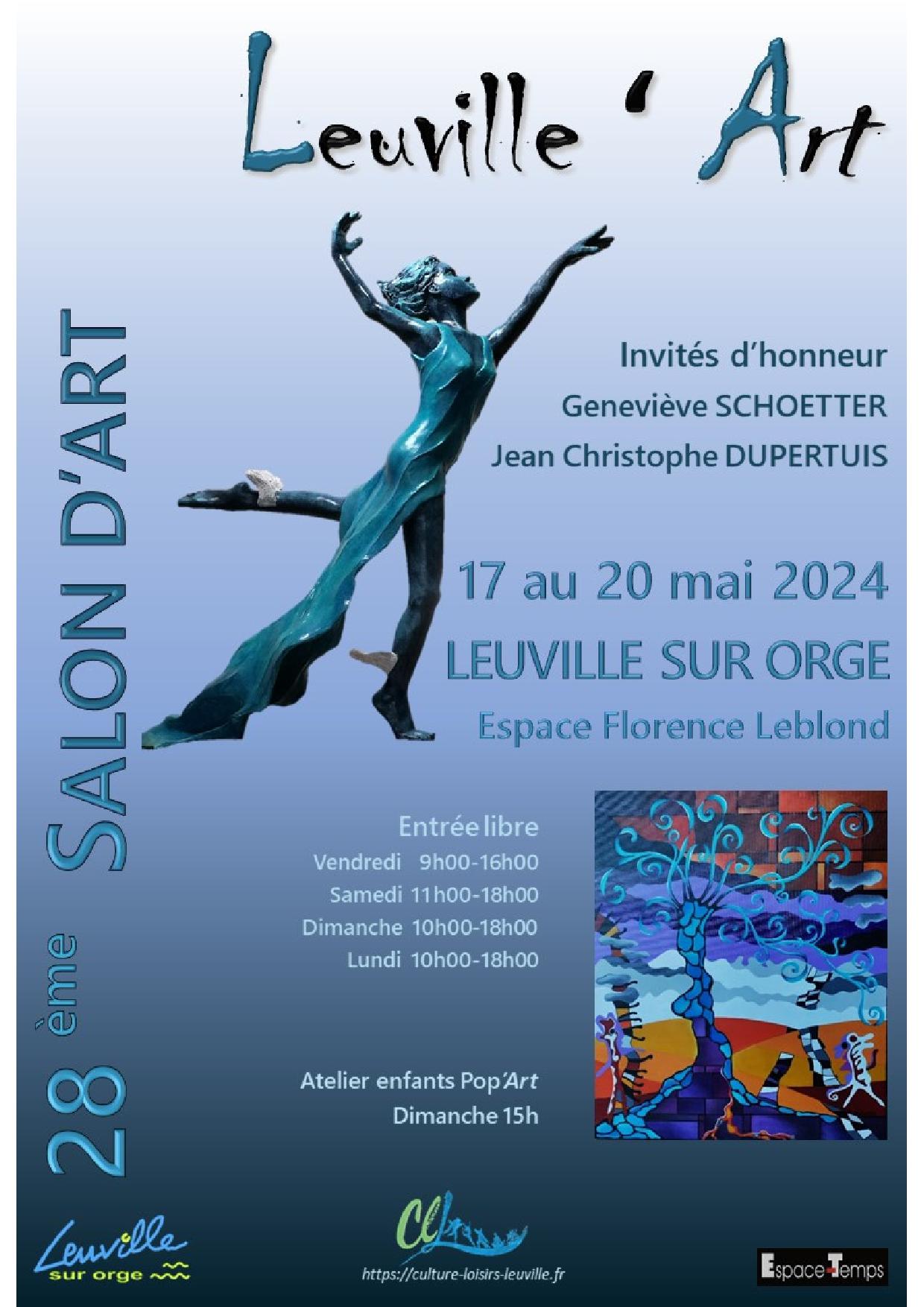 28ème salon d’art Leuville’Art