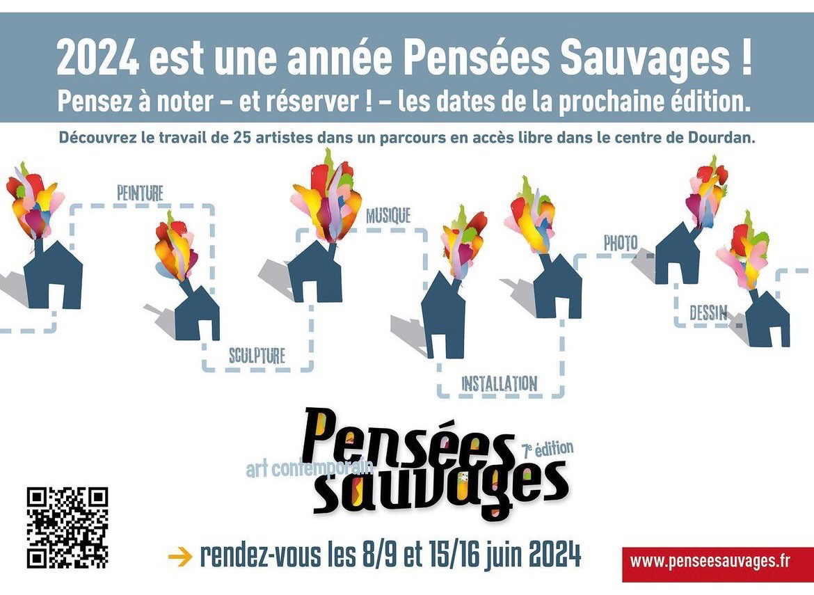 Biennale d’art de Dourdan : Pensées Sauvages