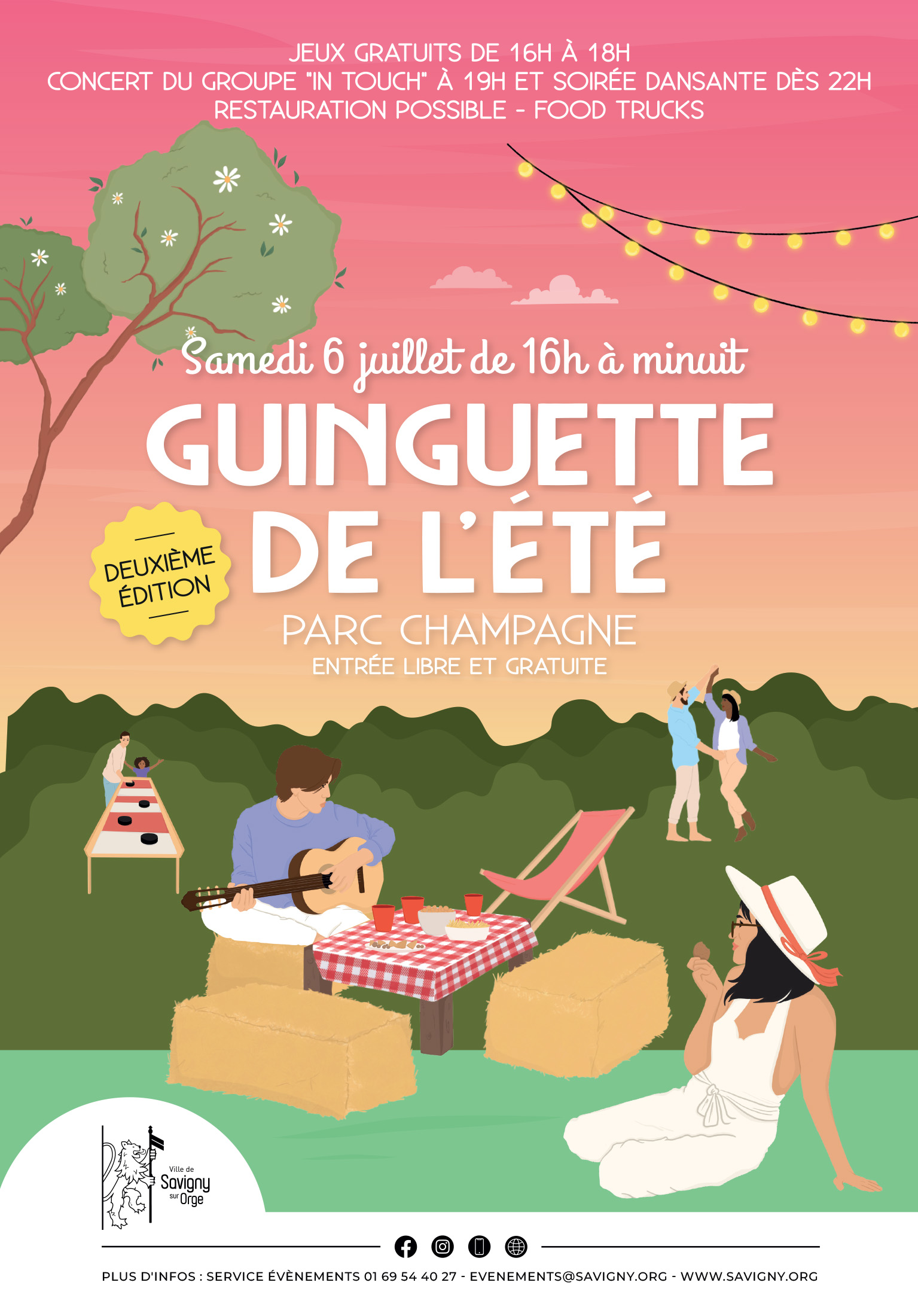 Guinguette de l’été à Savigny