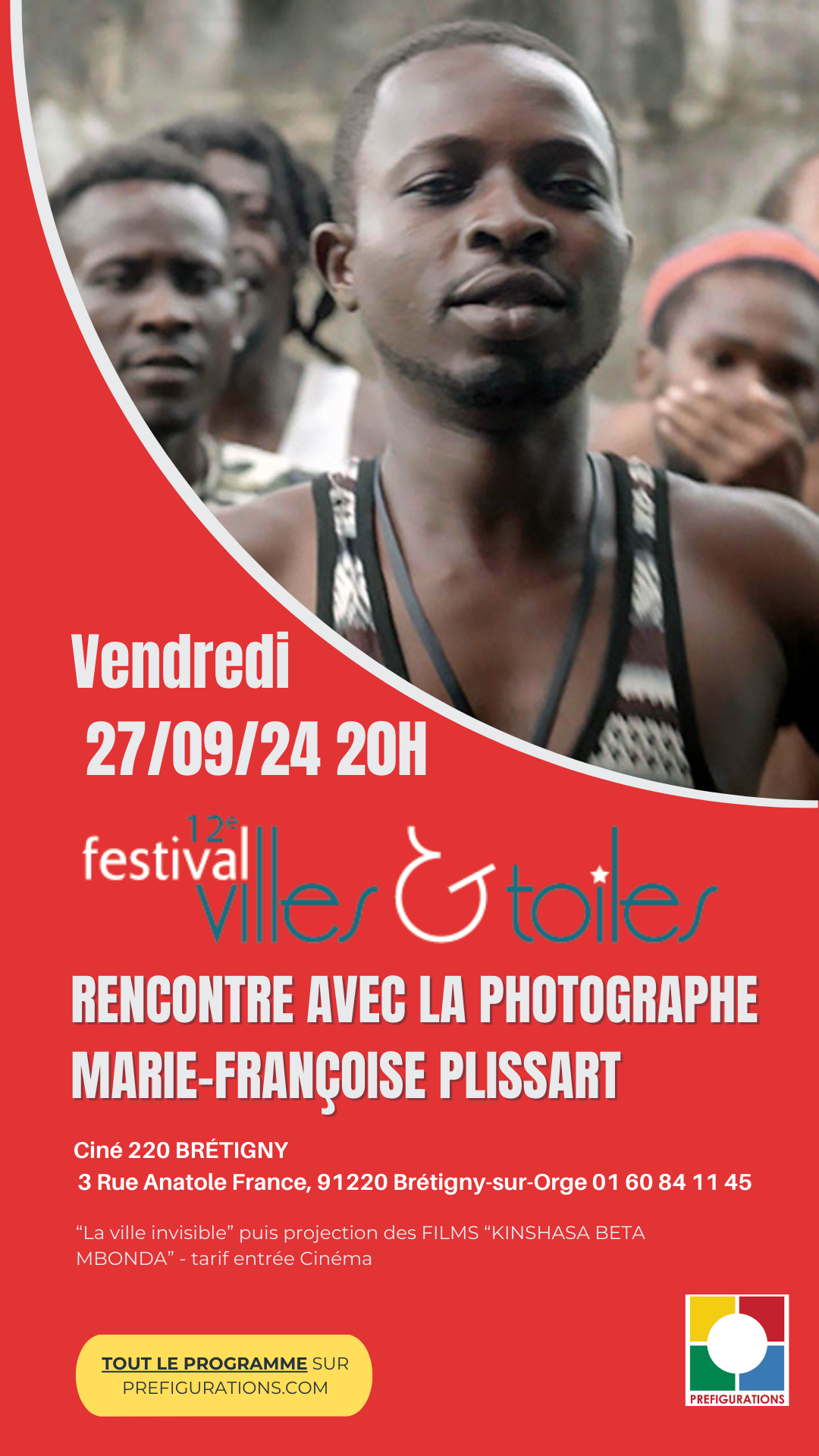 CINÉ-RENCONTRE avec MARIE FRANCOISE PLISSART