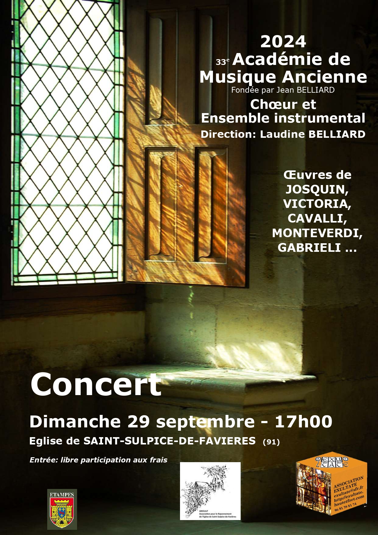 Concert de l’Académie de musique ancienne