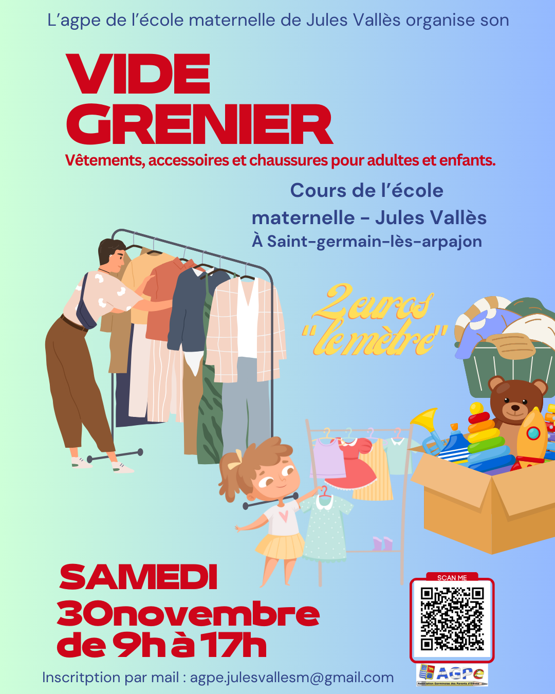 Vide Grenier de l’association germinoise de parents d’élèves
