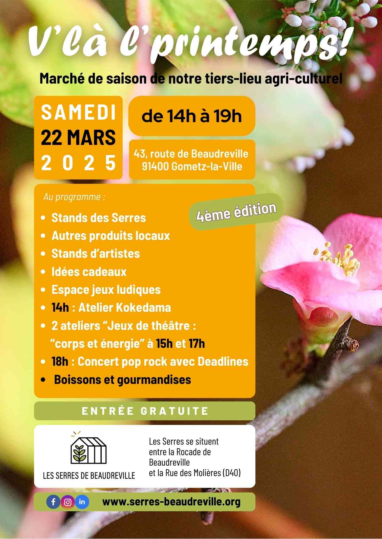 Marché V’là l’printemps!