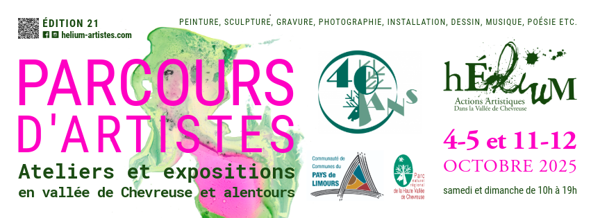 21ème Parcours d&rsquo;Artistes en vallée de Chevreuse